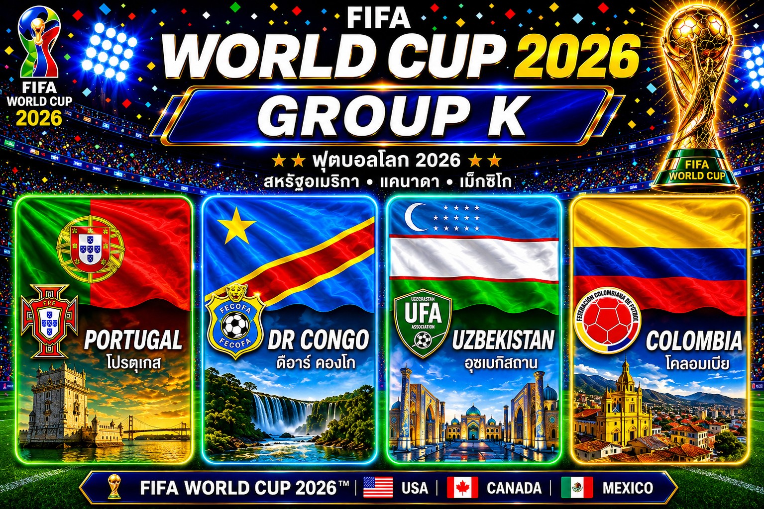 ฟุตบอลโลก 2026 ใครเต็ง-ใครแตก กลุ่ม J